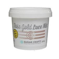 CAKE LACE MIX ROSE GOLD 200G By Sugar Crafty