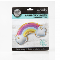Rainbow Clouds Cookie Cutter