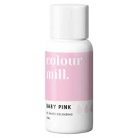 Baby Pink Oil Based Colouring 20ml by Colour Mill