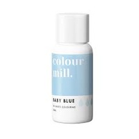 Baby Blue Oil Based Colouring 20ml by Colour Mill