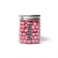 Cachous PEARL PINK 8mm (85g) - by Sprinks