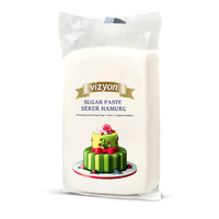 White 1kg Vizyon Fondant (Sugar Paste)