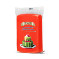 Red 1kg Vizyon Fondant (Sugar Paste)
