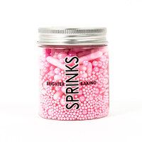 BUBBLE & BOUNCE PINK (75G) SPRINKLES - BY SPRINKS
