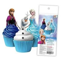 FROZEN WAFER TOPPERS PACKET OF 16 CAKE CRAFT