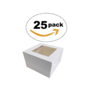 25 Pack 8x8x12 Tall Boxes