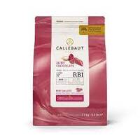 CALLEBAUT RUBY CHOCOLATE CALLETS 2.5kg