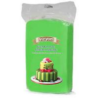 Green 1kg Vizyon Fondant (Sugar Paste)