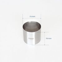 75mm FOOD/STACKER RING S/S