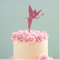 Pink Sparkle Fairy Topper
