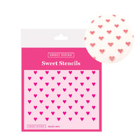 HEARTS MINI STENCIL - Sweet Sticks