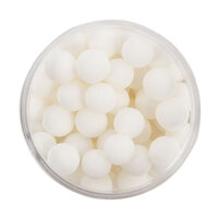 CACHOUS PEARL BEADS MATTE WHITE 8MM (85G) - BY SPRINKS