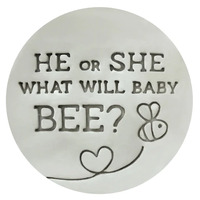He or She What Will Baby Bee? Embosser (Little Biskut)LBD107