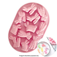 EASTER BUNNY & CARROT Silicone Mould
