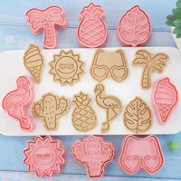 8 Piece Summer Cookie Cutter Set