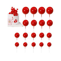 Red Cake Ball Set - Small