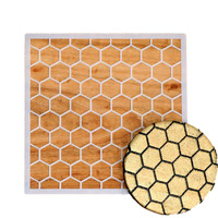 Beehive Honeycomb Cookie Stencil CS084
