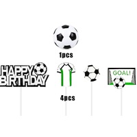 Soccer Pack- 5 Toppers and 1 Ball