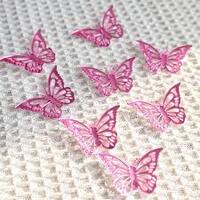 Acrylic 3d Butterflys Pink 