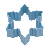 SNOWFLAKE COOKIE CUTTER 7.75CM - BLUE