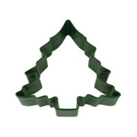 XMAS TREE COOKIE CUTTER 9CM - GREEN