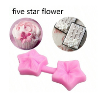 Five Star Flower Silicone Mould
