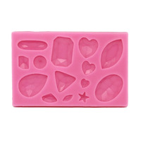 Gems Silicone Mould
