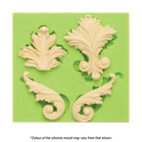 Assorted Scrolls Silicone Mould 1