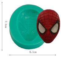 Spiderman Face Silicone Mould