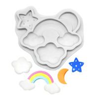 Star/Moon/Cloud/Rainbow Silicone Mould