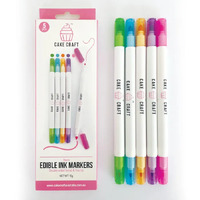 Neon Colours Edible Ink Markers 5 pack