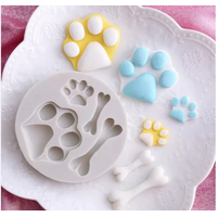 Dog Paw Silicone Mould