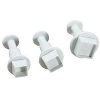 Mondo- Square plunger cutter set of 3