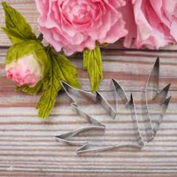 Peony leaves cutter set of 2