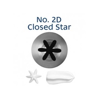 Loyal Closed Star Piping Tip No.2D