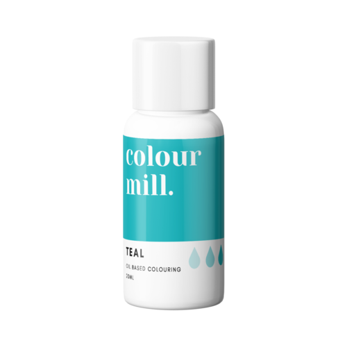 Teal Oil Based Colouring 20ml by Colour Mill