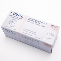 SIZE 15 Clear Disposible Loyal Piping Bags BOX 100