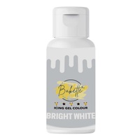 Bright White Icing Gel 20g Bakette