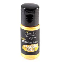 Classic Gold Edible Paint 15ml by Over The Top