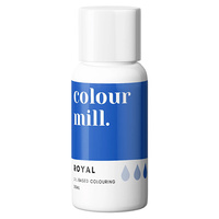 Royal Blue Oil Based Colouring 20ml by Colour Mill