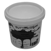 Buttercream Black 425g Cake Art