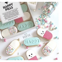 Happy Pills Cutter/Embosser set by Little Biskut LBD026HC