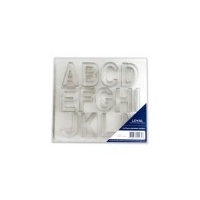A-Z SET 26 CUTTERS ALPHABET MED 65mm