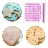 MINI ALPHABET & NUMBER COOKIE PRESS EMBOSSER