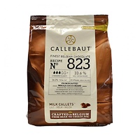 400g CALLEBAUT MILK CHOCOLATE CALLETS - 33.6% 