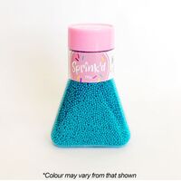 SPRINK'D  SUGAR BALLS  BRIGHT BLUE 2MM  130G