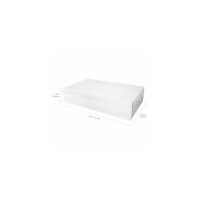 28x16x6(H)in RECT/FULL SLAB CAKE BOX+LID
