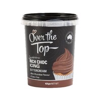 Rich Choc Butter Cream 425g Over The Top