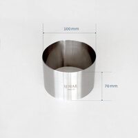 100mm FOOD/STACKER RING S/S