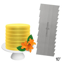 PLEATS BUTTERCREAM COMB  10 INCH CAKE CRAFT